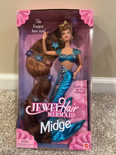 Jewel hair mermaid midge - mermaid,